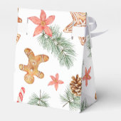 Ballotins Baby shower de couronne de biscuits de Noël (Arrière)