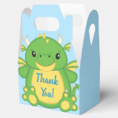 Ballotins Baby shower de dragon bleu (Ouvert)