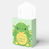 Ballotins Baby shower de dragon vert (Ouvert)