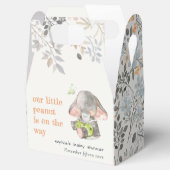 Ballotins Baby shower de feuillage d'éléphant de petite arac (Ouvert)