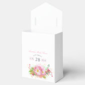 Ballotins Baby shower de fille rose arc-en-ciel (Ouvert)