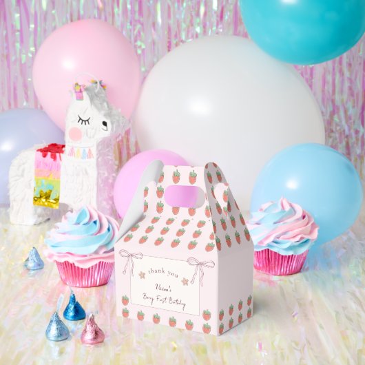 Ballotins Baby shower de fille rose Berry Sweet (Fête)