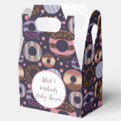 Ballotins Baby shower de filles violettes de beignes douces (Ouvert)