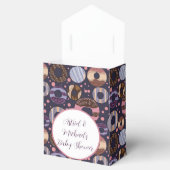 Ballotins Baby shower de filles violettes de beignes douces (Ouvert)