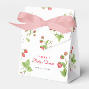Ballotins Baby shower de fraise doux simple