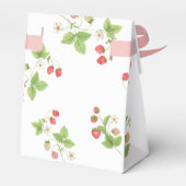 Ballotins Baby shower de fraise doux simple (Arrière)