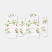 Ballotins Baby shower de fraise doux simple (Déplié)