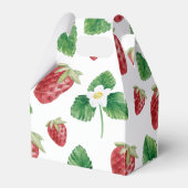 Ballotins Baby shower de fraises sucrées (Arrière)