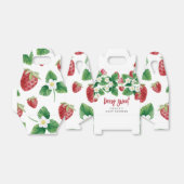 Ballotins Baby shower de fraises sucrées (Déplié)