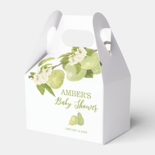 Ballotins Baby shower de fruits poires