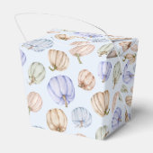 Ballotins Baby shower de garçon bleu Citrouille Pastel (Arrière)