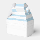 Ballotins Baby shower de garçon Blue White Elephant (Arrière)