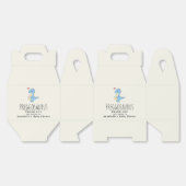 Ballotins Baby shower de garçon Preggosaurus Cute Dinosaur (Déplié)