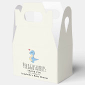 Ballotins Baby shower de garçon Preggosaurus Cute Dinosaur (Ouvrir)