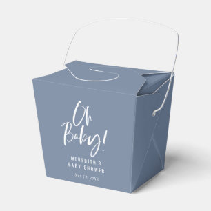 Ballotins Baby Shower de genre neutre avec calligraphie simp