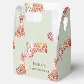 Ballotins Baby shower de girafe mère et enfant (Ouvert)
