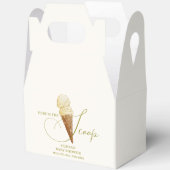 Ballotins Baby shower de glace écossais moderne (Ouvrir)