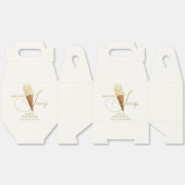 Ballotins Baby shower de glace écossais moderne (Déplié)