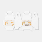 Ballotins Baby shower de Hamster mignonne (Déplié)