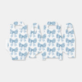 Ballotins Baby shower de la ceinture bleue (Déplié)