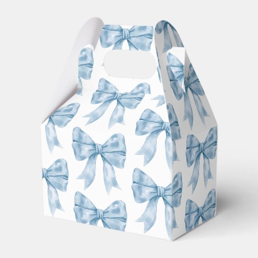 Ballotins Baby shower de la ceinture bleue (Verso)