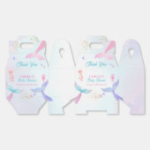 Ballotins Baby shower de la queue de sirène d'été de l'océan (Déplié)