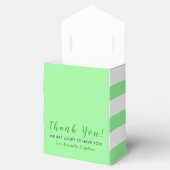 Ballotins Baby shower de la Saint Patrick Merci (Ouvert)