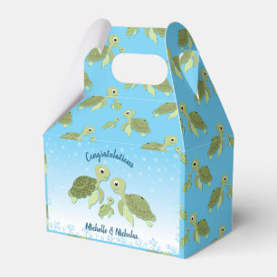 Ballotins Baby shower de la tortue de mer Co-Ed Genre neutre