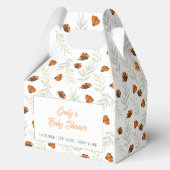 Ballotins Baby shower de la végétation de Ladybug d'automne (Verso)