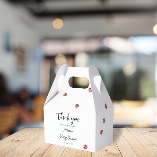 Ballotins Baby shower de Ladybugs