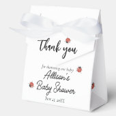 Ballotins Baby shower de Ladybugs mignons (Recto)