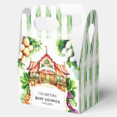 Ballotins Baby shower de marché de Boho Cabbage Farmer (Ouvert)