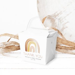 Ballotins Baby shower de Merci arc-en-ciel Boho mignon