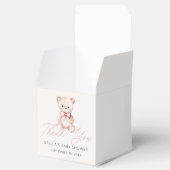 Ballotins Baby shower de Merci de la fille Teddy Bear (Ouvert)