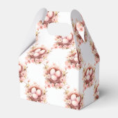 Ballotins Baby shower de nids d'oiseaux de printemps (Arrière)