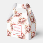 Ballotins Baby shower de nids d'oiseaux de printemps (Verso)