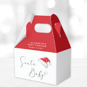 Ballotins Baby shower de Noël de Santa Hat Merci