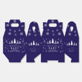 Ballotins Baby shower de Noël minimaliste (Déplié)