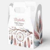 Ballotins Baby shower de nom de script personnalisé Boho Dre (Ouvert)