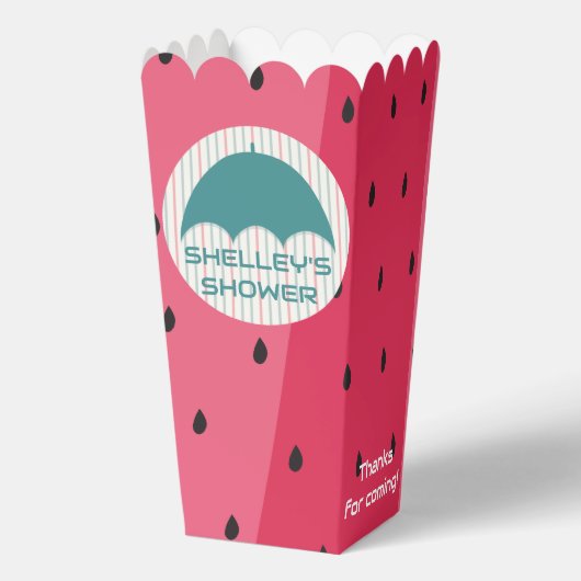 Ballotins Baby shower de pastèque (Verso)