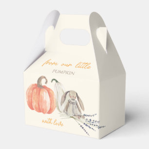 Ballotins Baby shower de petite Citrouille automnale fille