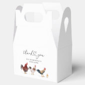 Ballotins Baby shower de poulet Boho (Ouvert)