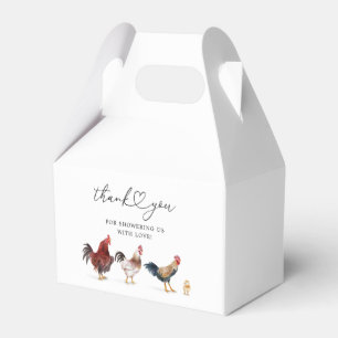 Ballotins Baby shower de poulet Boho