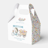 Ballotins Baby shower de printemps de hérisson mignon cultiv (Arrière)