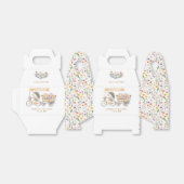 Ballotins Baby shower de printemps de hérisson mignon cultiv (Déplié)