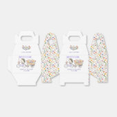 Ballotins Baby shower de printemps de hérisson mignon cultiv (Déplié)