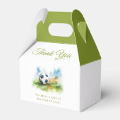 Ballotins Baby shower de soccer aquarelle (Verso)
