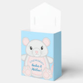 Ballotins Baby shower de souris bleu (Ouvert)
