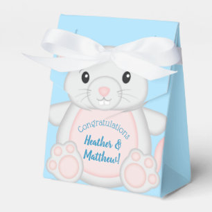 Ballotins Baby shower de souris bleu