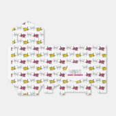 Ballotins Baby shower de style de graffiti de chien Ballotin (Déplié)